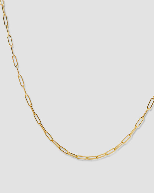 Long Link Chain in 14K