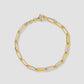 Long Link Charm Bracelet