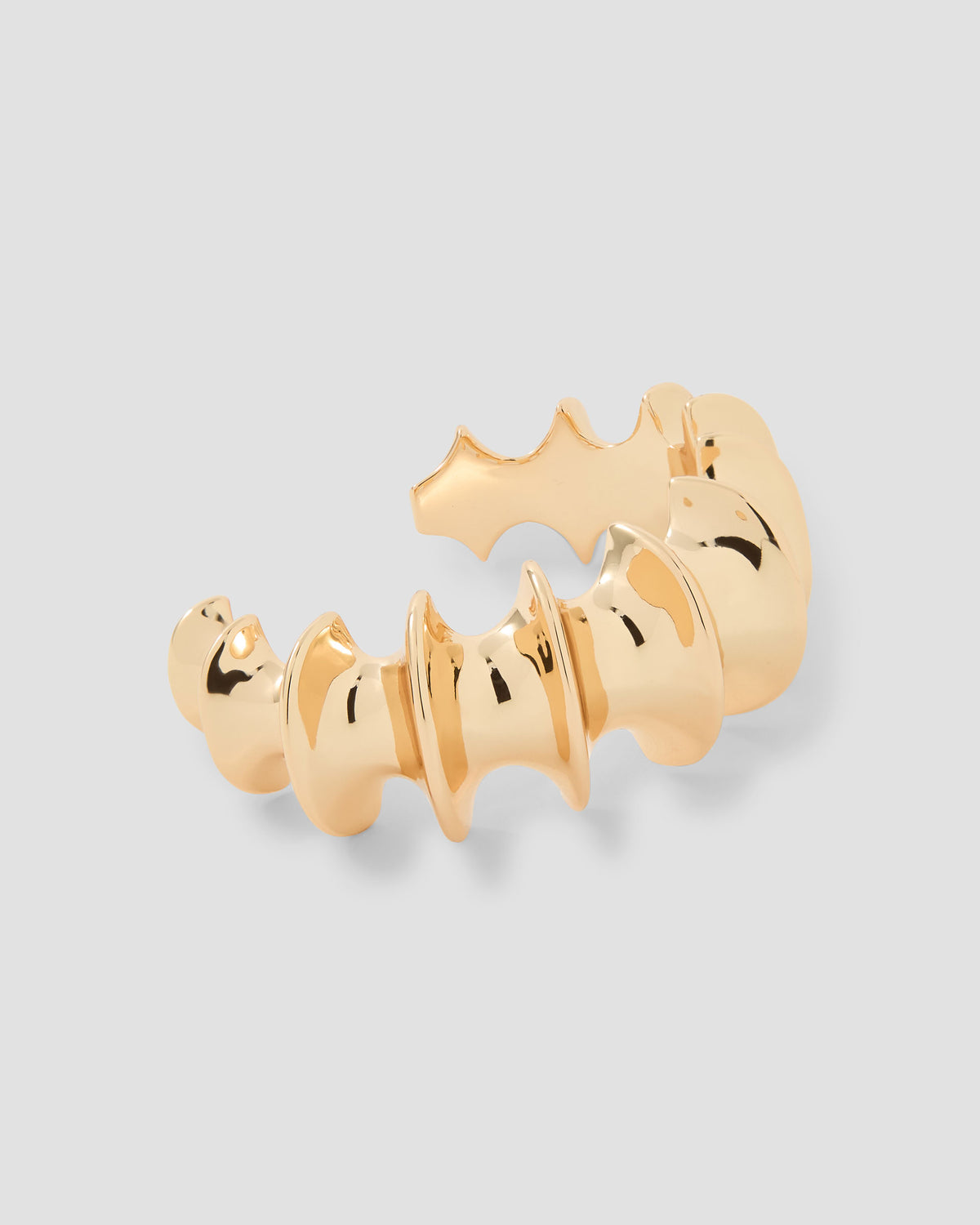 Murphy Cuff bracelet - front view | 14k gold bracelet