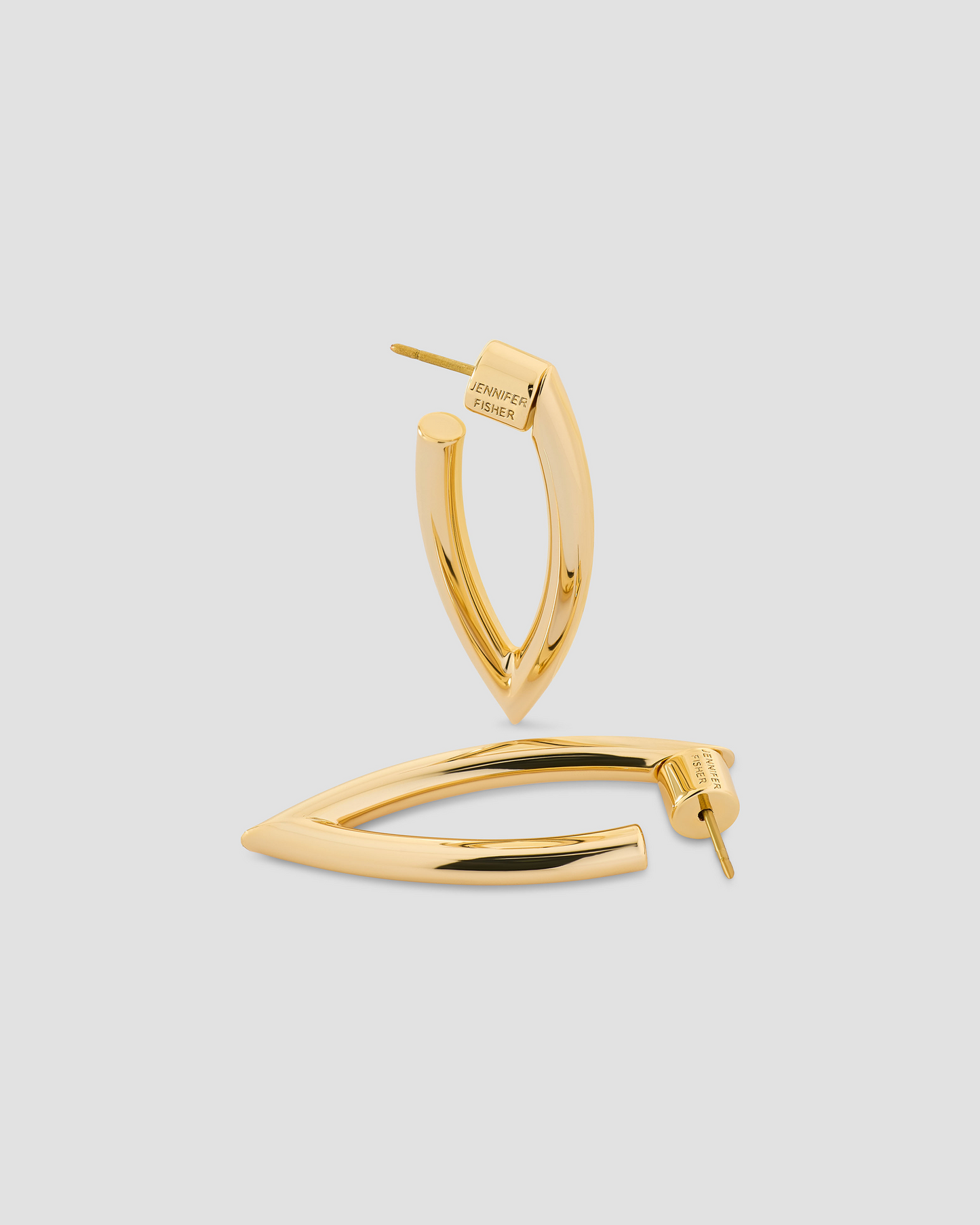 Small Marquise Hoops
