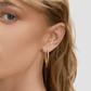 Small Marquise Hoops