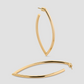 Large Marquise Hoops