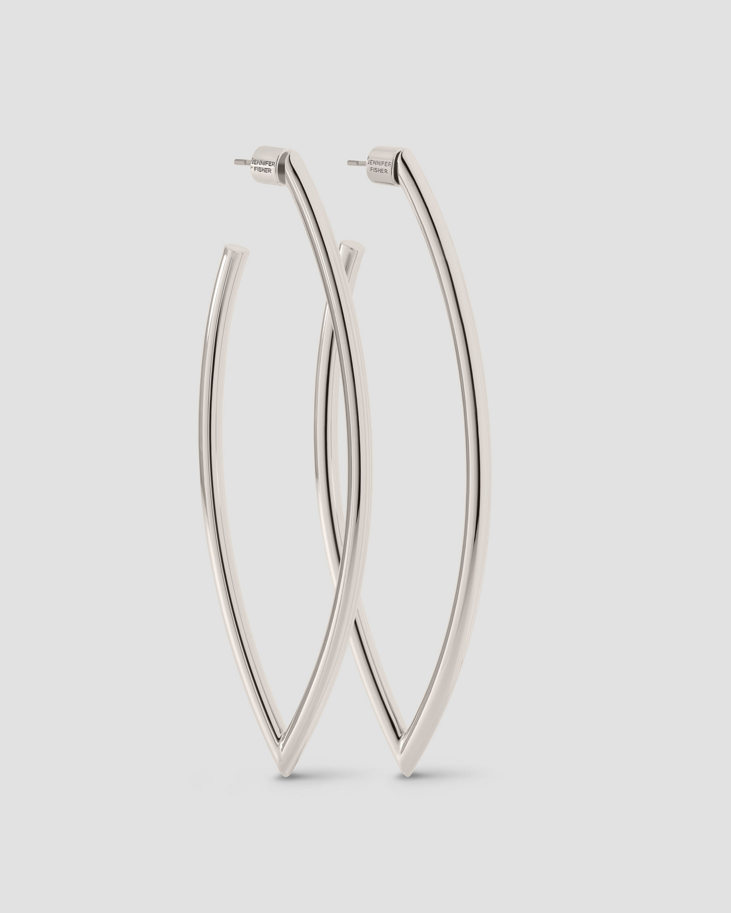 Large Marquise Hoops