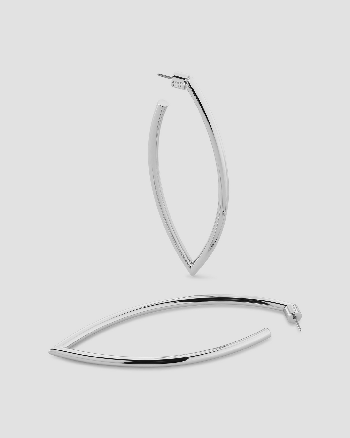 Large Marquise Hoops