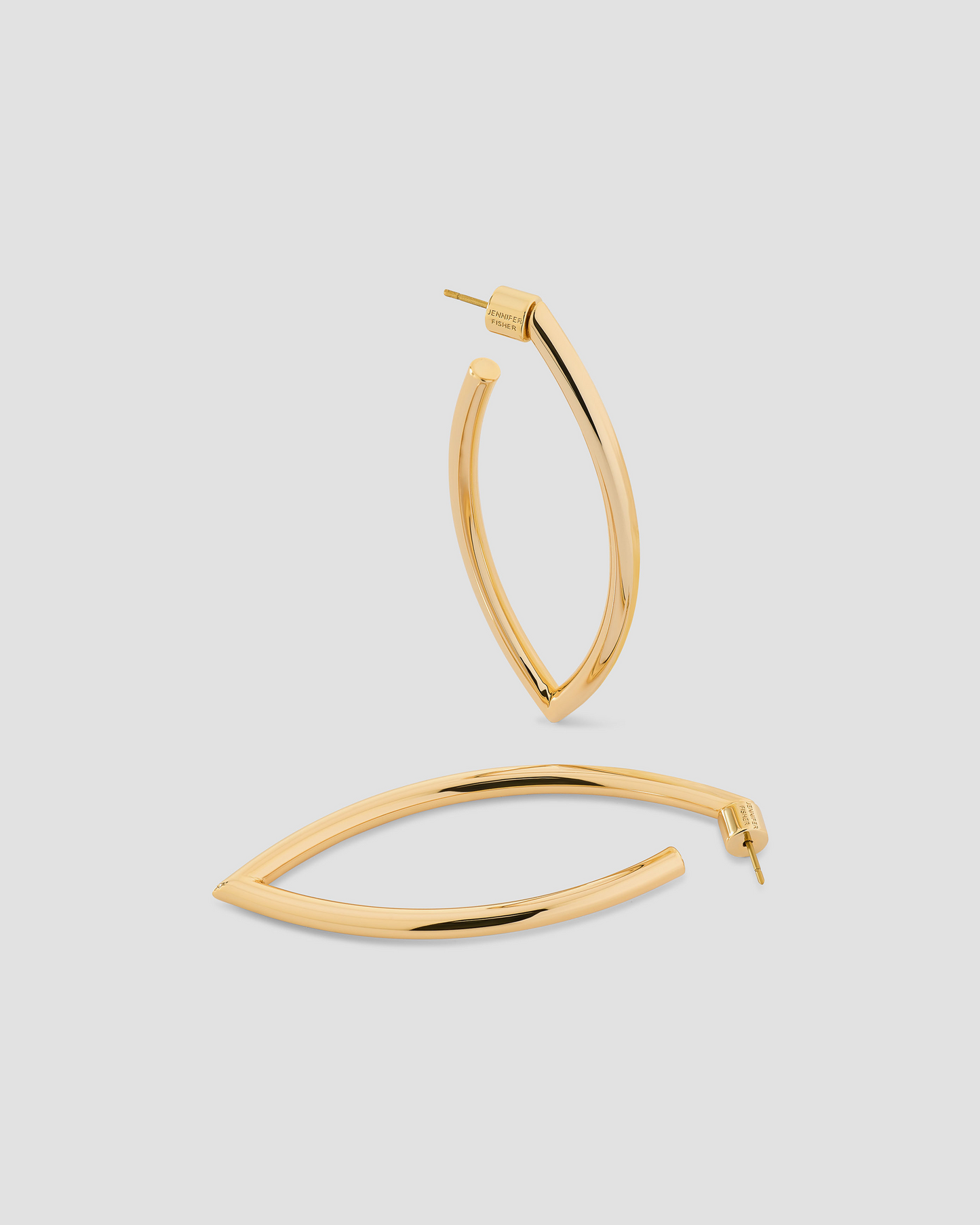 Medium Marquise Hoops