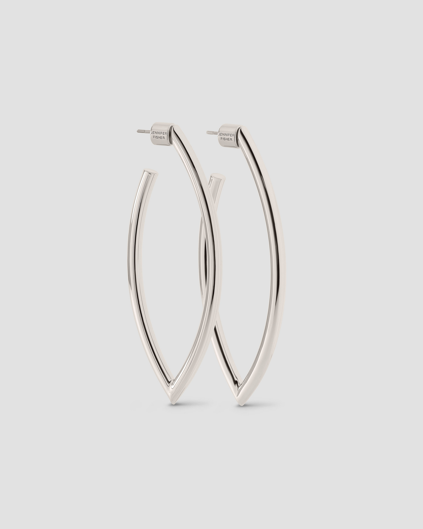 Medium Marquise Hoops