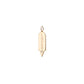 Spike Dog Tag with Diamond