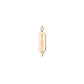 Spike Dog Tag with Diamond