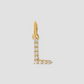 Medium Floating Diamond Minimal Block Letter