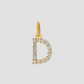 Medium Floating Diamond Minimal Block Letter