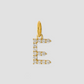 Medium Floating Diamond Minimal Block Letter