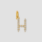 Medium Floating Diamond Minimal Block Letter