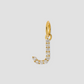 Medium Floating Diamond Minimal Block Letter