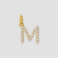 Medium Floating Diamond Minimal Block Letter