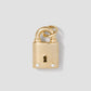 Medium Lock with Two Diamonds