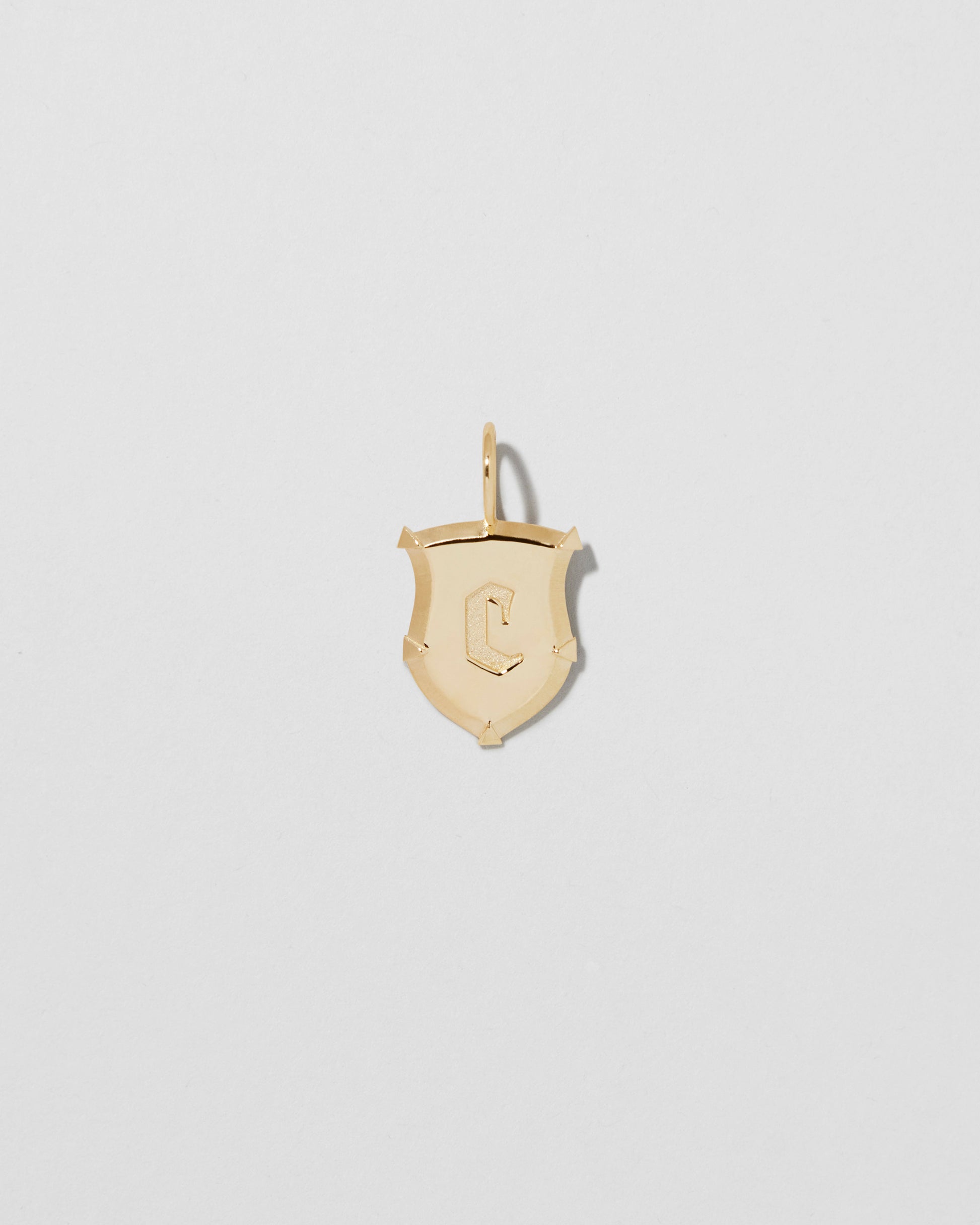 Jennifer Fisher - Mini Classic Shield - Yellow Gold