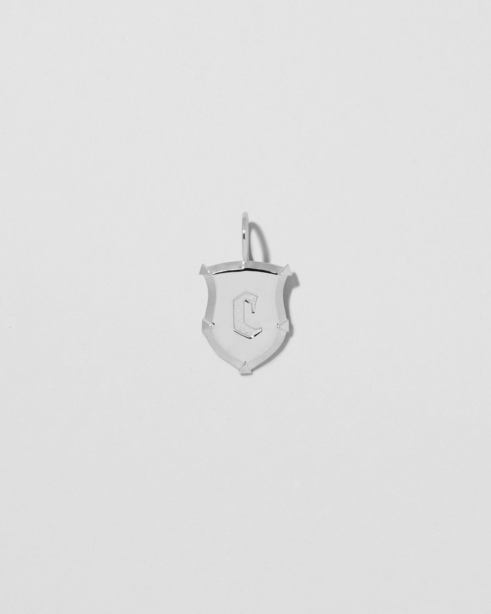 Jennifer Fisher - Mini Classic Shield - White Gold