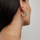 Natasha Huggies in 14K Yellow Gold