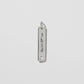 Narrow Classic Diamond Dog Tag