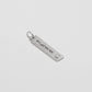 Narrow Classic Diamond Dog Tag