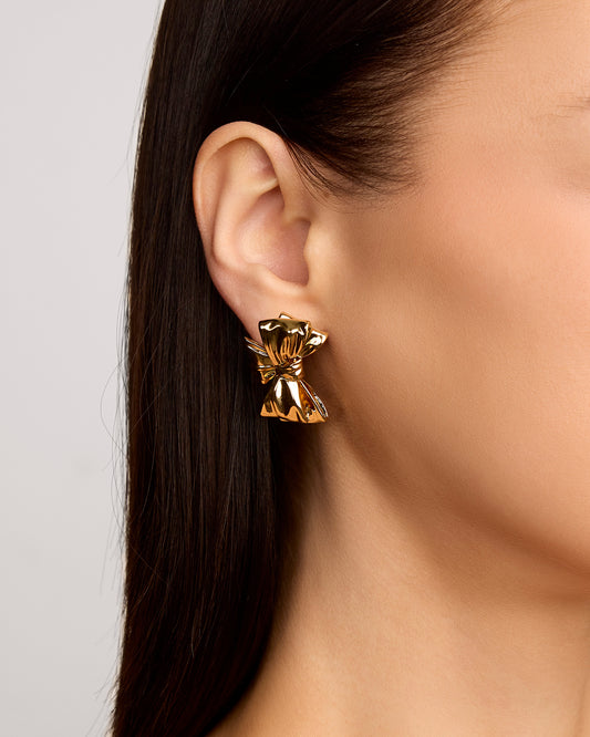 Small Bow Earring