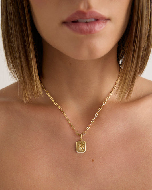Zodiac Charm in 18K Yellow Gold