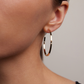 1.5" Flat Thread Baby Hoops