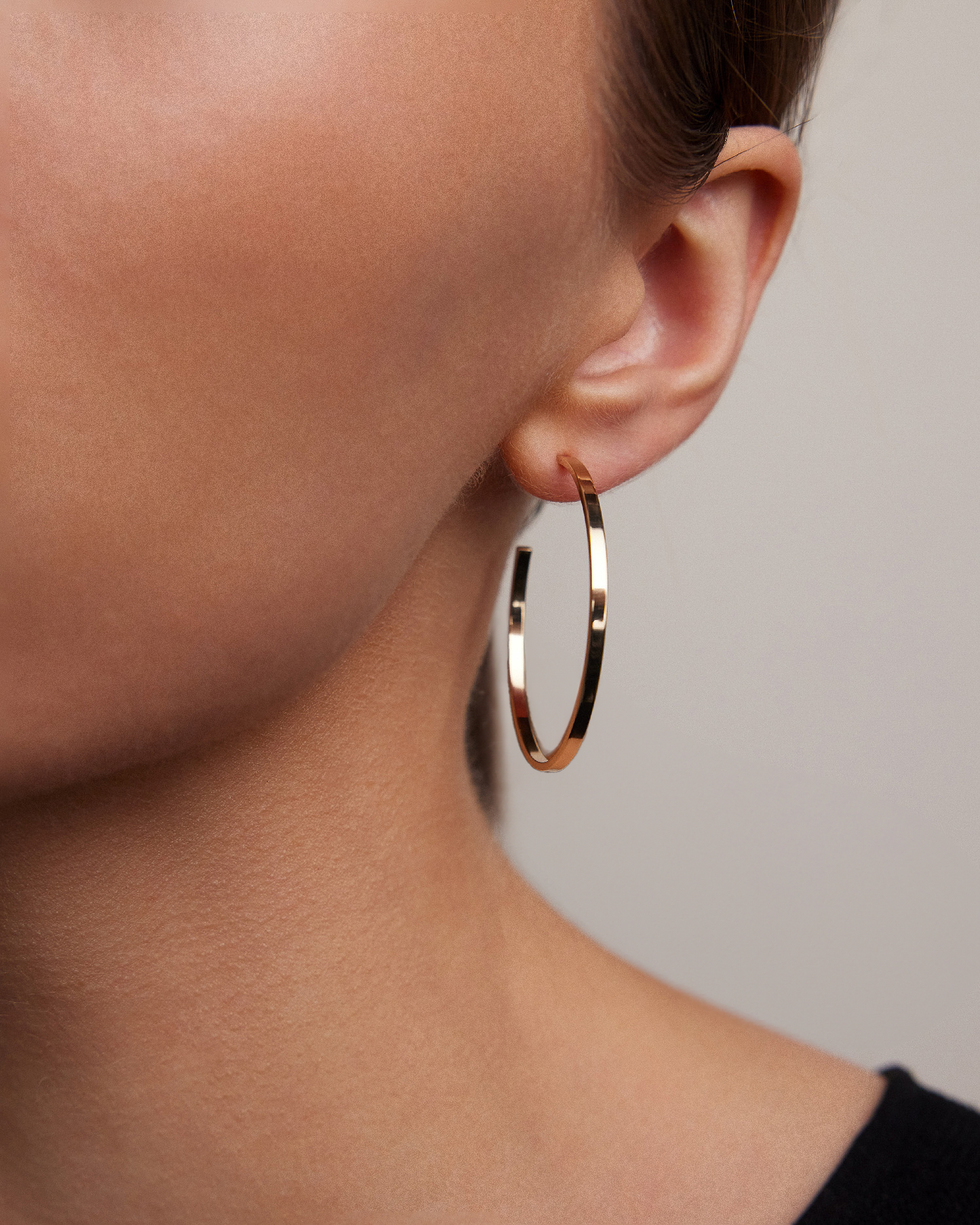 1.5" Flat Thread Baby Hoops