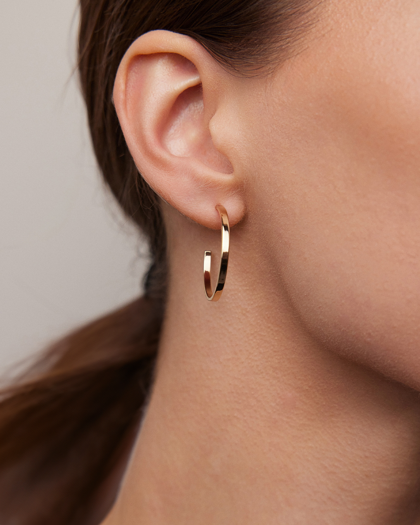 1" Flat Thread Mini Hoops