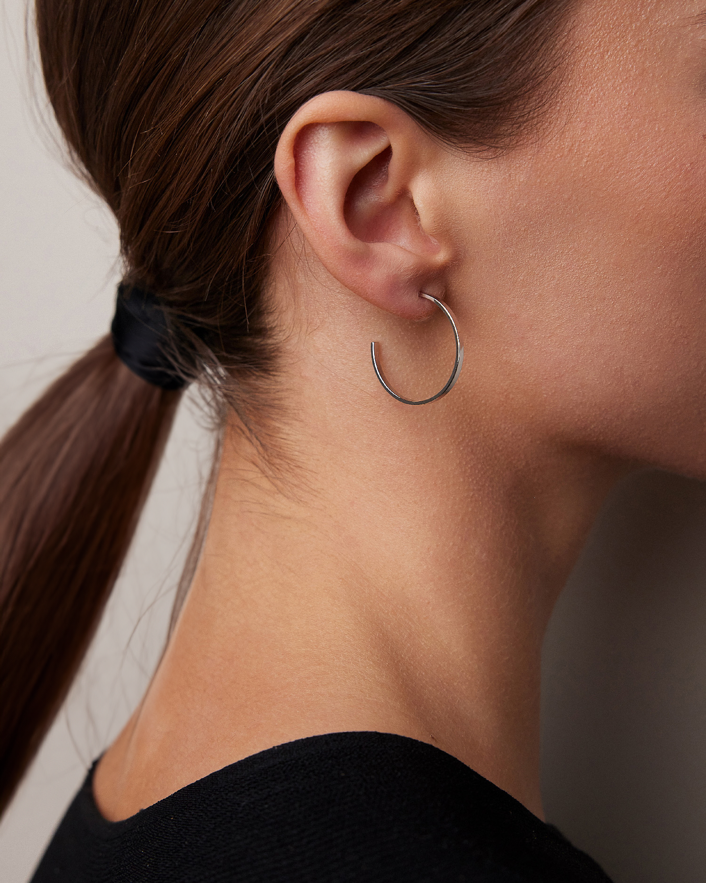 1" Flat Thread Mini Hoops