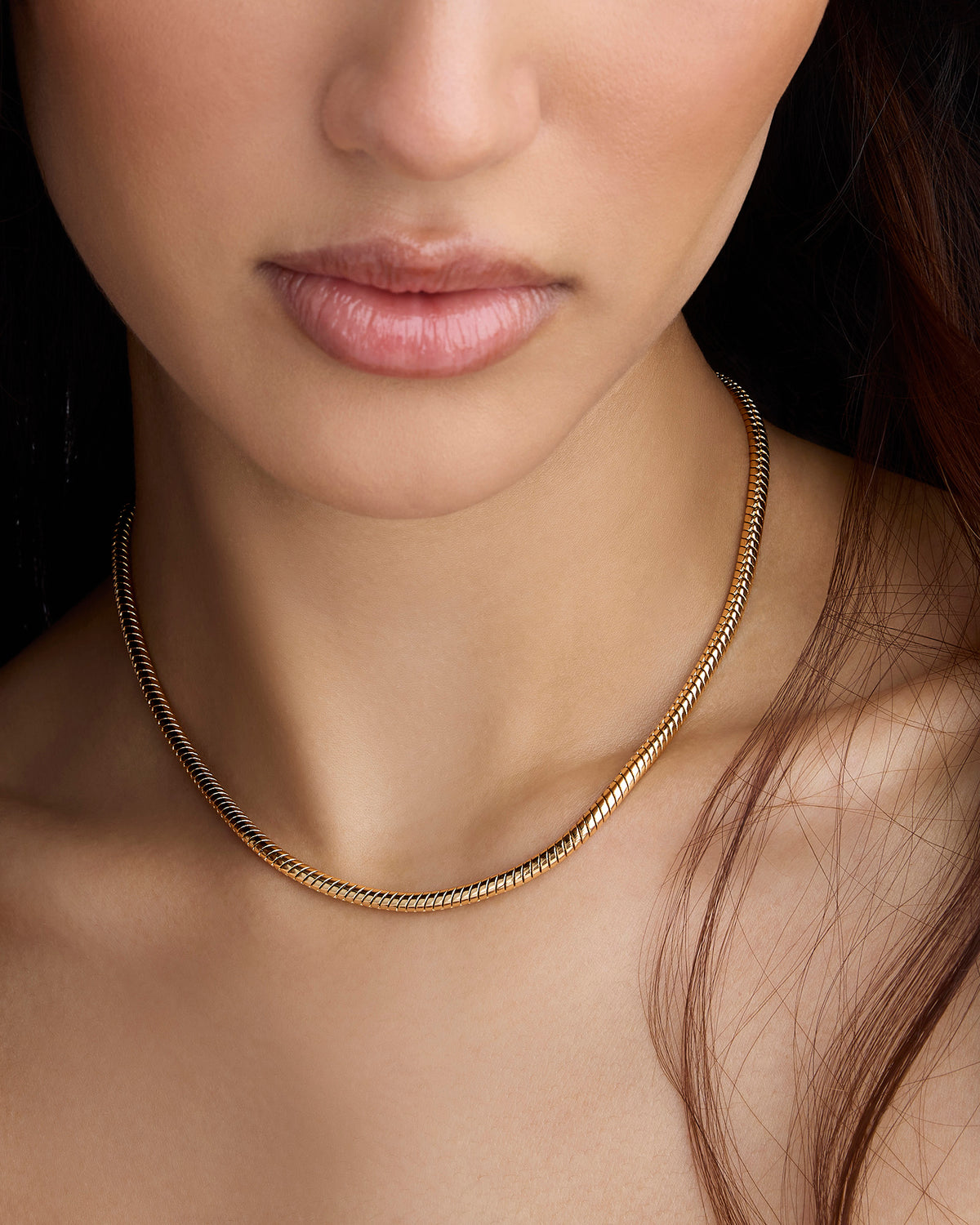 Madison Avenue Necklace - front view | 14k gold necklaces