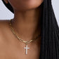 Jumbo Floating Diamond Cross