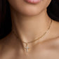 Mini Royal Cross with Pave White Diamonds
