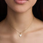 Small Heart with Pavé White Diamonds