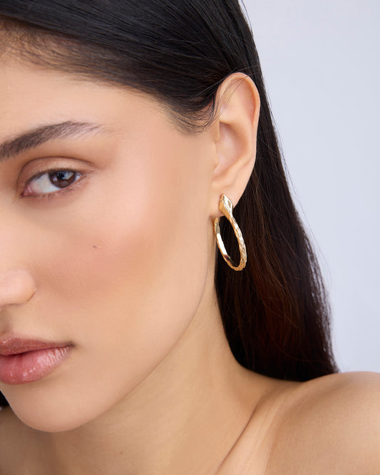 1" Mini Snake Hoops