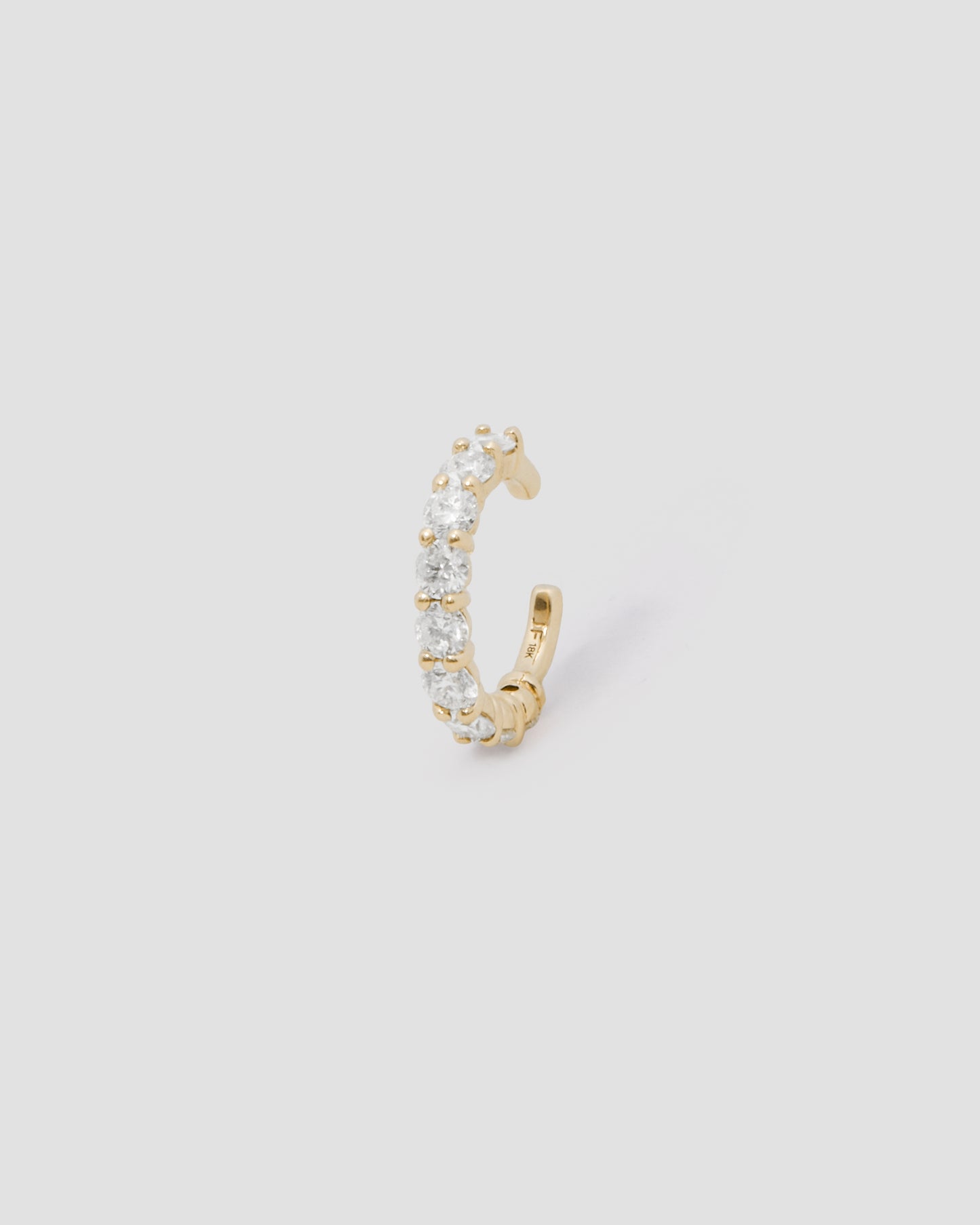 Oversized Floating Diamond Ear Cuff