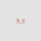 Pin Ear Cuff with Pavé White Diamonds