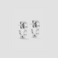 18k white gold pair