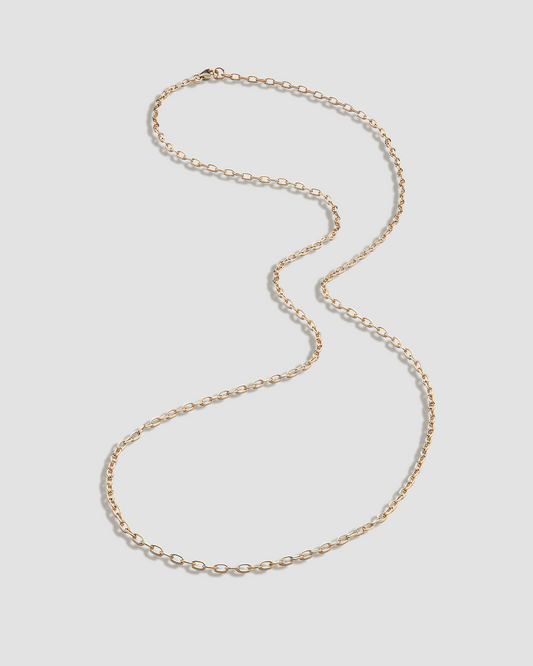 Small Link Chain in 14K Yellow Gold