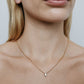 JF Lab - Radiant Cut Vertical Solitaire Pendant
