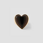 Semi-Precious Heart Pinky Ring