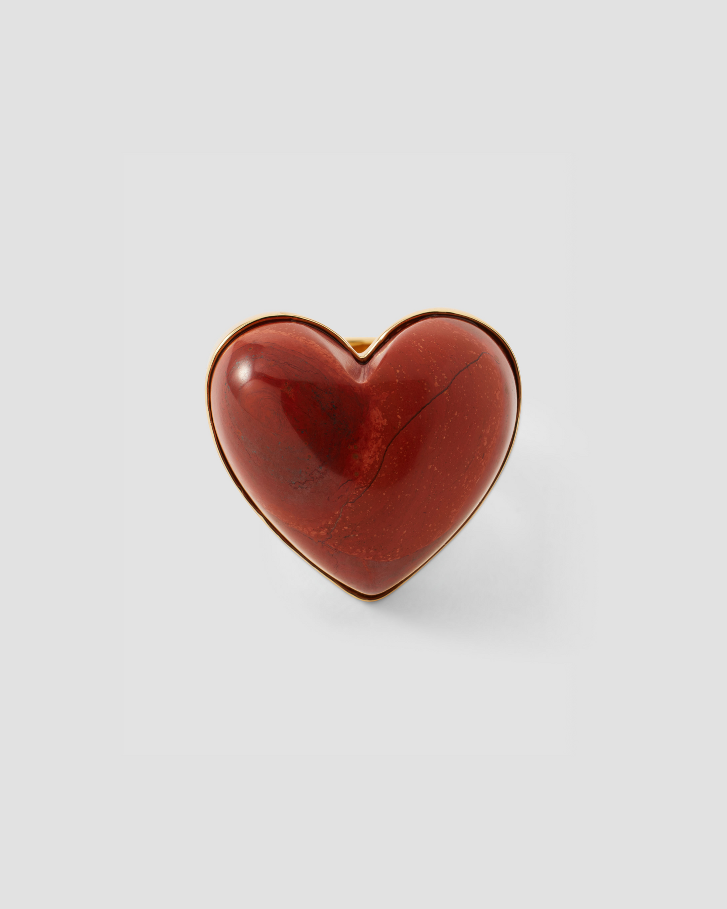 Semi-Precious Heart Ring