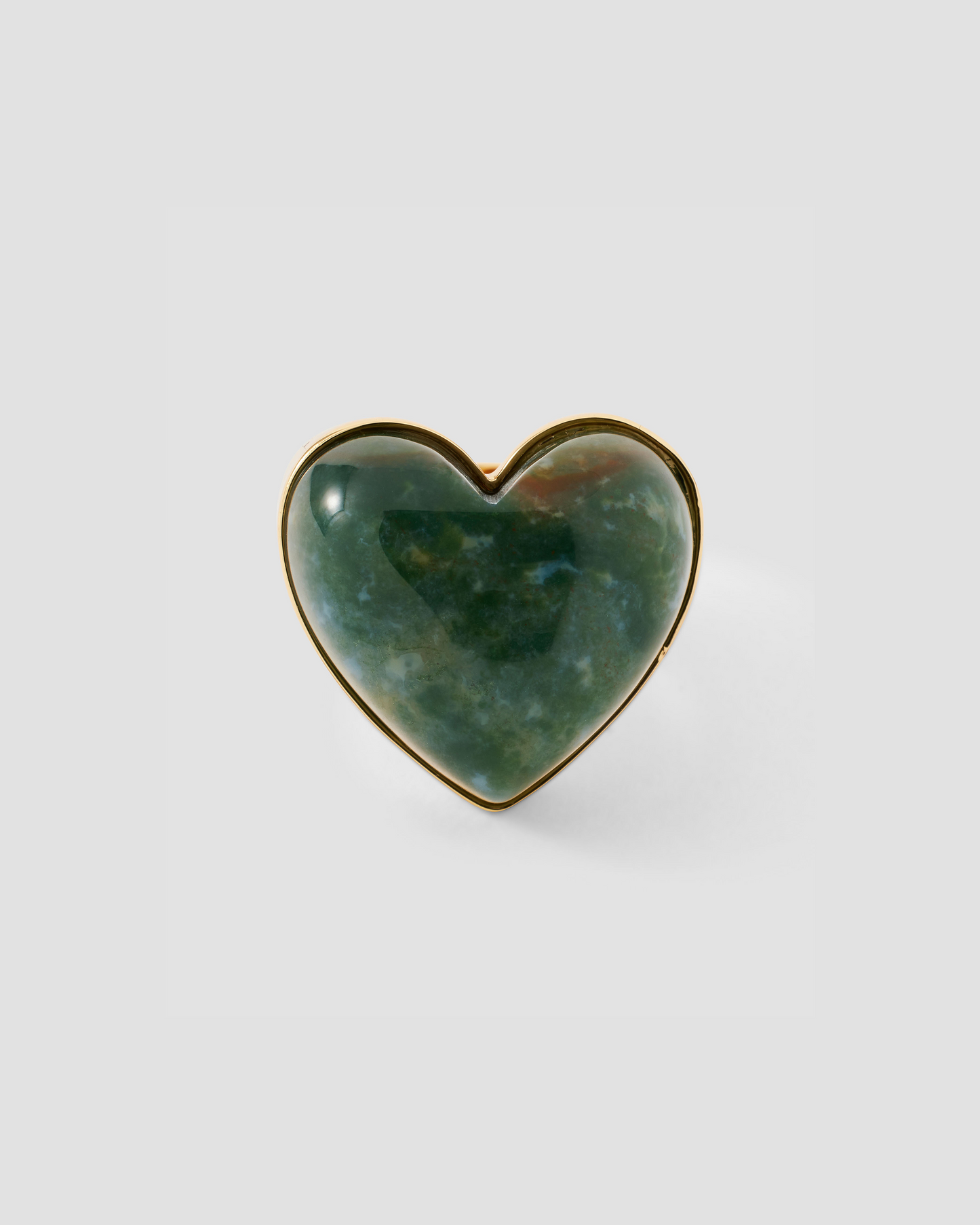 Semi-Precious Heart Ring