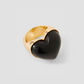 Semi-Precious Heart Ring