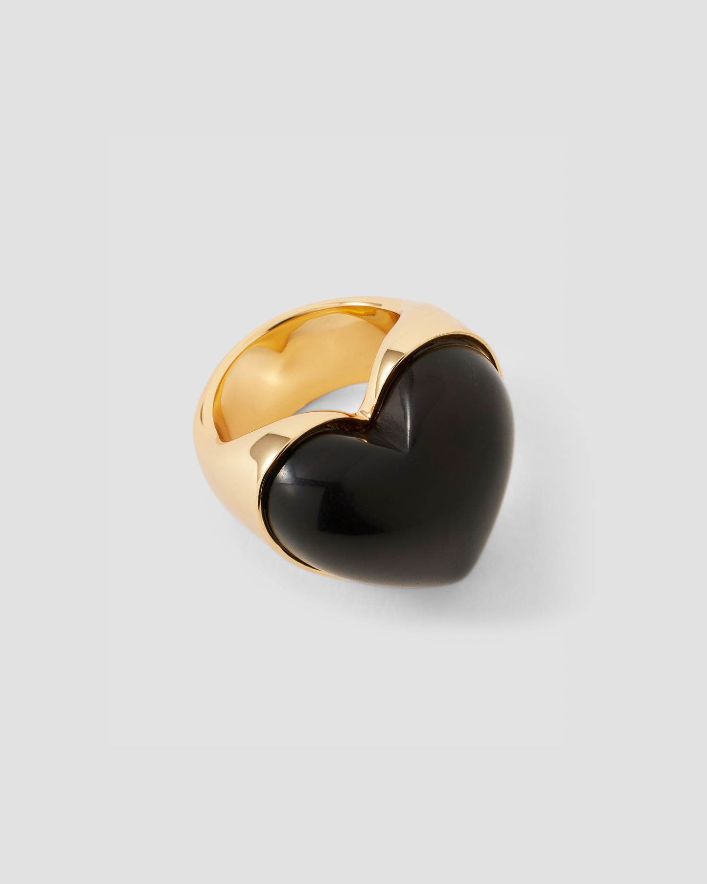 Semi-Precious Heart Ring