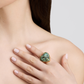 Semi-Precious Heart Ring