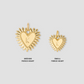 Small Fierce Heart in 18K Yellow Gold