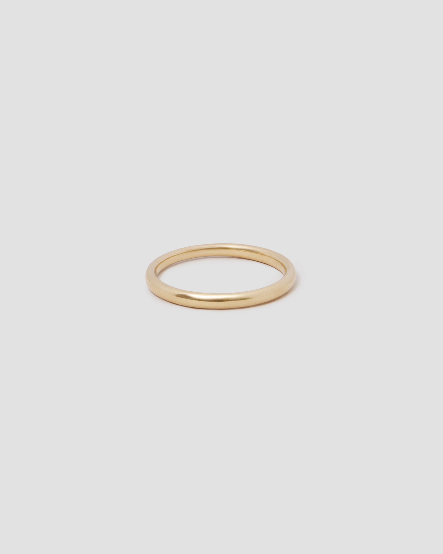 2mm Wedding Band in 18K Yellow Gold