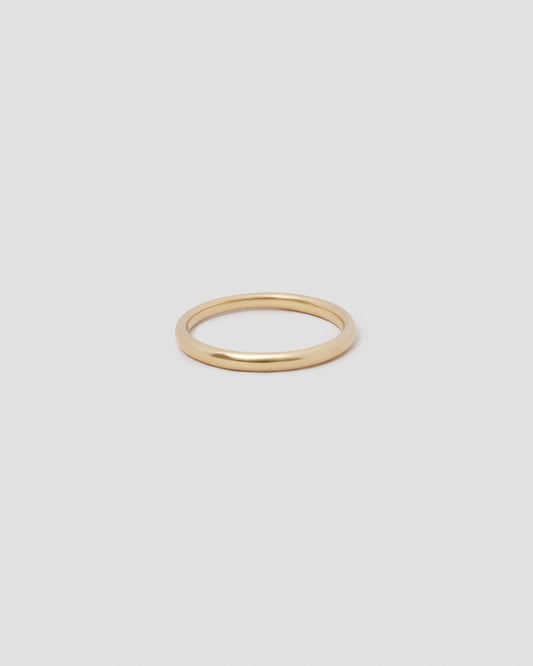 2mm Wedding Band in 18K Yellow Gold