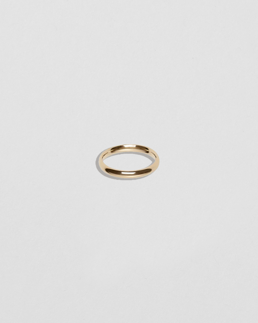 Skinny Comfort Fit Wedding Band in 18k Yellow Gold